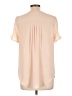 DR2 100% Polyester Tan Short Sleeve Blouse Size M - photo 2