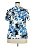 Alfani Blue Short Sleeve Blouse Size 2X - photo 2