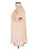 DR2 100% Polyester Tan Short Sleeve Blouse Size M - photo 5