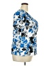 Alfani Blue Short Sleeve Blouse Size 2X - photo 4