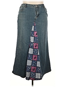 ASHRO Denim Skirt (view 1)