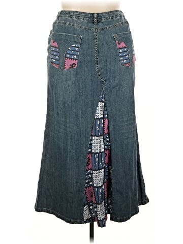 ASHRO Denim Skirt (view 2)