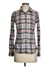 J.Crew 100% Cotton Plaid Teal Long Sleeve Button-Down Shirt Size 0 - photo 1
