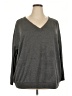 Torrid Gray Pullover Sweater Size 3X Plus (3) - photo 1