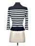 White House Black Market Stripes Blue Jacket Size 2 - photo 2