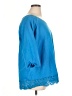 Ellos Blue 3/4 Sleeve T-Shirt Size 1X - photo 4