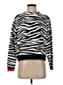 Kule 100% Cotton Animal Print White Pullover Sweater Size S - photo 1