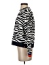 Kule 100% Cotton Animal Print White Pullover Sweater Size S - photo 5