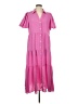 CeCe 100% Polyester Pink Casual Dress Size L - photo 1