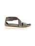 Ecco Gray Sandals Size 8 1/2 - photo 1