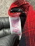 Justice Plaid Red Long Sleeve Button-Down Shirt Size 14 - photo 4
