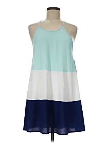 Peach Love Casual Dress (view 1)