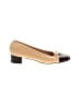Jeffrey Campbell Color Block Tan Heels Size 10 - photo 1