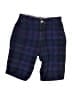 Peek... 100% Cotton Plaid Blue Shorts Size 10 - photo 1