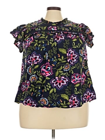 Lane Bryant Short Sleeve Blouse (view 1)