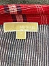 MICHAEL Michael Kors Plaid Red 3/4 Sleeve Button-Down Shirt Size 4 - photo 7