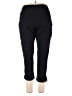 Bobeau Solid Black Active Pants Size XL - photo 2
