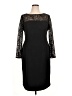 Kasper Black Cocktail Dress Size 14 (estimated) - photo 1