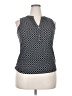 Anne Klein Black Sleeveless Blouse Size M - photo 1
