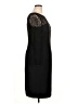 Kasper Black Cocktail Dress Size 14 (estimated) - photo 4