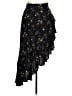 Sandro 100% Viscose Stars Black Casual Skirt Size XXL (5) - photo 1