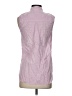 Koch Checkered-gingham Pink Sleeveless Button-Down Shirt Size S - photo 2
