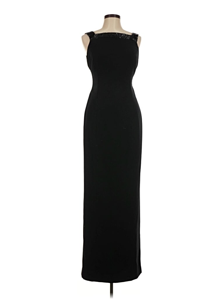 Pre-owned Evan Picone Cocktail Dress In Black
