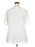 Unbranded 100% Polyester Ivory Short Sleeve Blouse Size XXL - photo 2