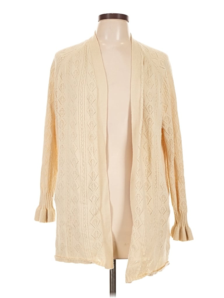 Pre-owned Miss Me Cardigan Sweater In Ivory