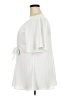 Unbranded 100% Polyester Ivory Short Sleeve Blouse Size XXL - photo 5