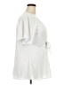 Unbranded 100% Polyester Ivory Short Sleeve Blouse Size XXL - photo 4