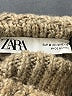 Zara Metallic Tan Turtleneck Sweater Size M - photo 7
