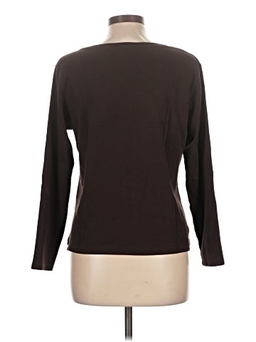 Karen Scott Long Sleeve Blouse (view 2)