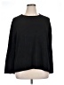 Ella Moss Solid Black Pullover Sweater Size XL - photo 1