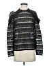 Self-Portrait Black Long Sleeve Top Size 4 - photo 1