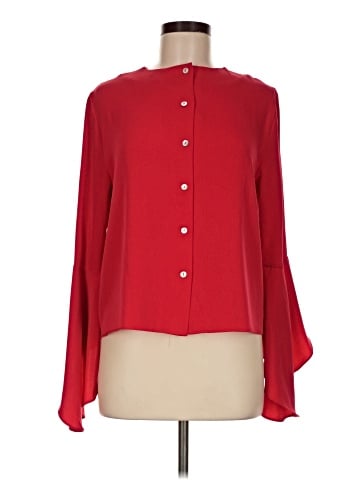 Carmen Carmen Marc Valvo Long Sleeve Blouse (view 1)