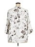 Torrid 100% Polyester Ivory 3/4 Sleeve Blouse Size 2X Plus (2) - photo 2