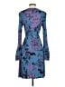 Tory Burch 100% Rayon Print Blue Cocktail Dress Size S - photo 2