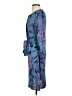 Tory Burch 100% Rayon Print Blue Cocktail Dress Size S - photo 5