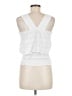 A.L.C. White Sleeveless Blouse Size M - photo 2
