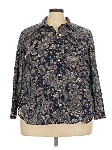 J.Jill Long Sleeve Button-Down Shirt (view 1)