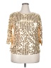 Unbranded Gold 3/4 Sleeve Top Size XXL - photo 1