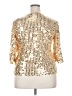 Unbranded Gold 3/4 Sleeve Top Size XXL - photo 2