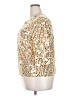 Unbranded Gold 3/4 Sleeve Top Size XXL - photo 5