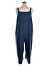 Women With Control Blue Jumpsuit Size 1X (petite) - photo 2