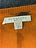 Burberry Brit 100% Cashmere Orange Cashmere Pullover Sweater Size XL - photo 7