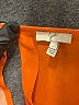Joie 100% Silk Orange Blouse Size S - photo 7