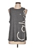 Calvin Klein Performance Gray Sleeveless T-Shirt Size L - photo 1