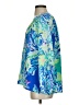 Lilly Pulitzer 100% Silk Blue Long Sleeve Silk Top Size S - photo 5