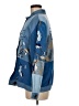 Indigo Moon Print Blue Denim Jacket Size M - photo 5